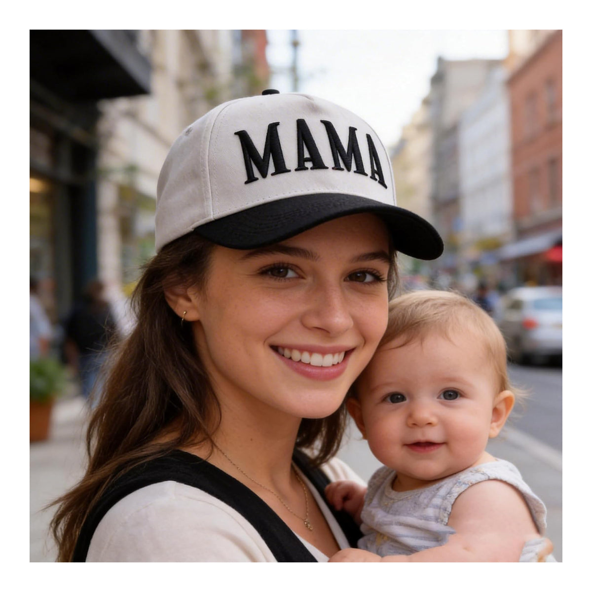 Gorras de béisbol bordadas de algodón ajustables para mamá y papá - foto 6