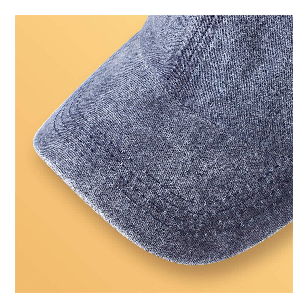 MEINICY Paquete de 3 gorras de béisbol lisas lavadas, estilo retro - foto 6