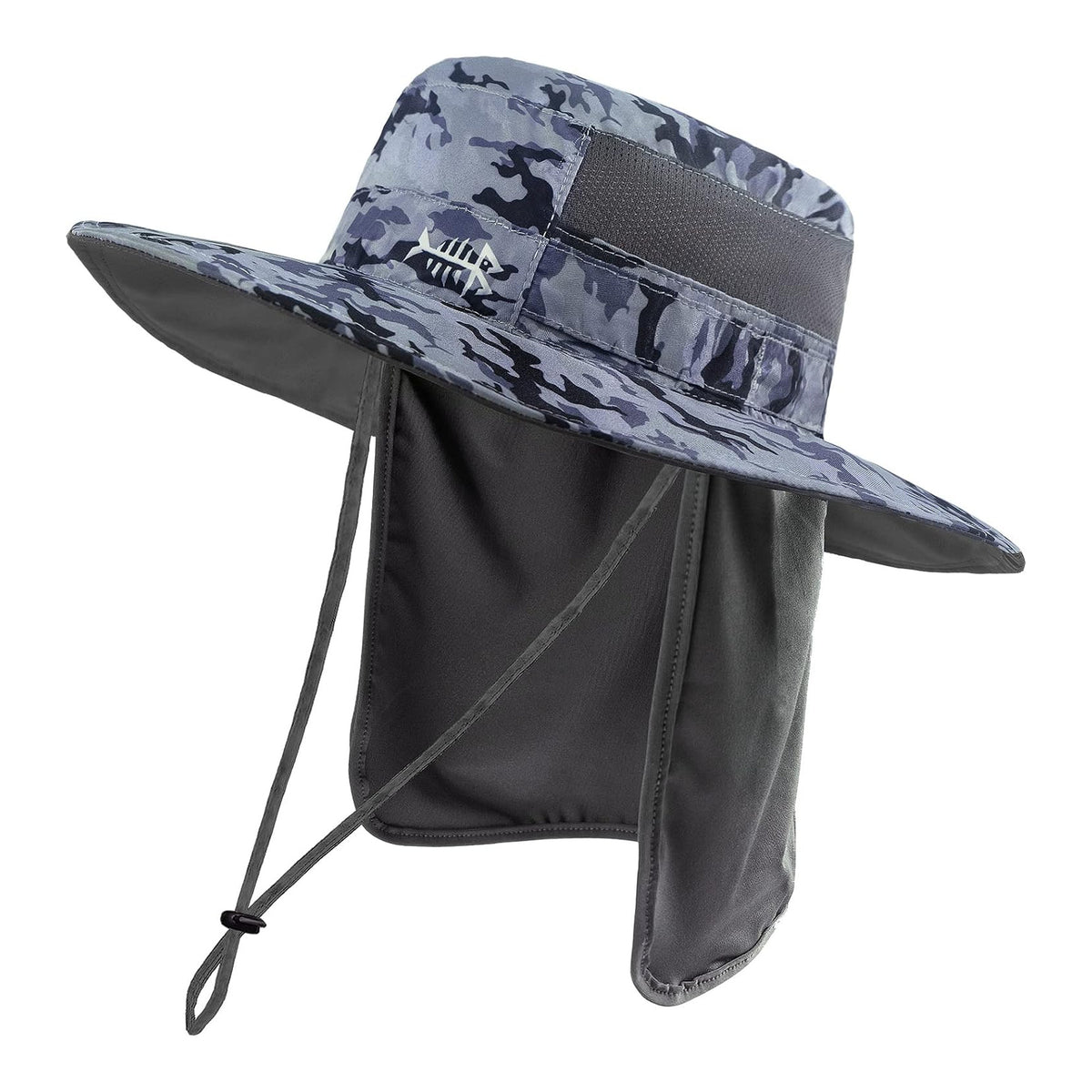 BASSDASH Sombrero de pesca solar UPF 50+ resistente al agua - foto 1