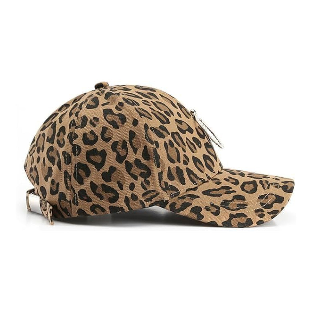 BSLVWG Gorra de béisbol con patrón de leopardo para mujer, ajustable - foto 3