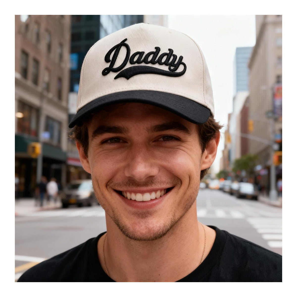 Daddy Trucker - Gorras de béisbol para hombre, regalos para papá nuevo - foto 3
