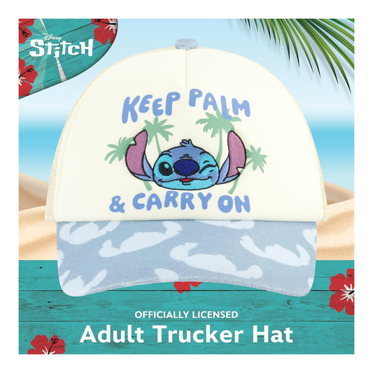 Disney Stitch Dad Hat, Sombrero de algodón para adulto con visera curva - foto 2