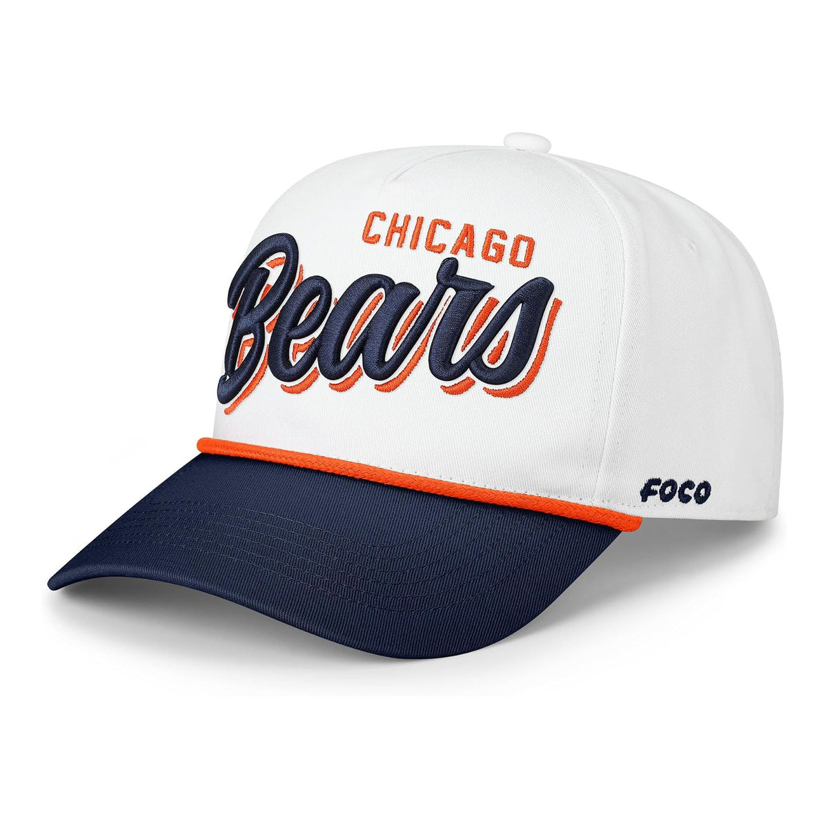 FOCO Gorra con logotipo del equipo de la NFL para hombre con script Monty - foto 1