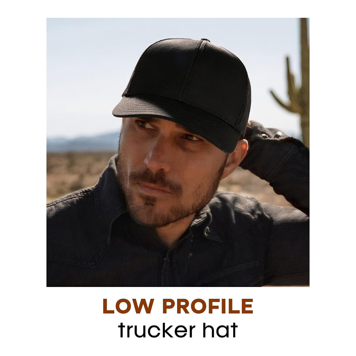 FURTALK Gorra de béisbol de malla estructurada para hombre, ajustable - foto 6