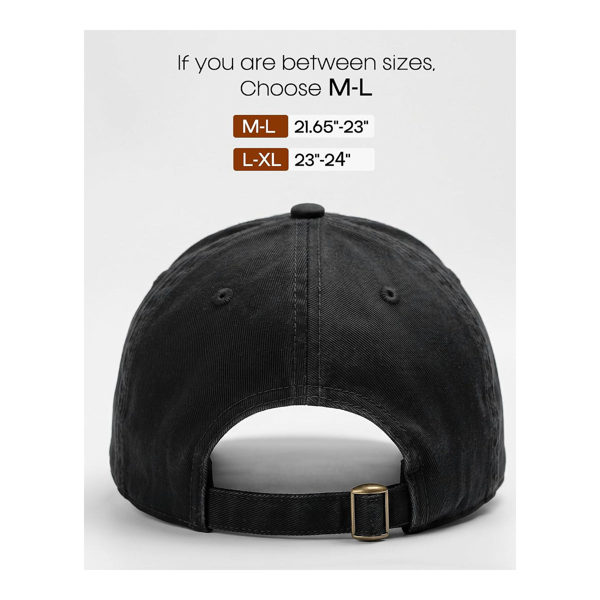 FURTALK Gorra de béisbol unisex de algodón lavado sin estructura, ajustable - foto 3