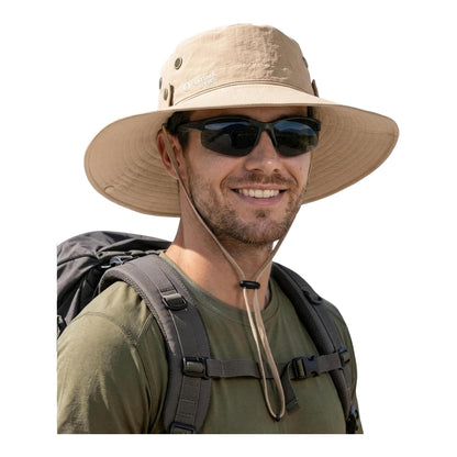 FURTALK Sombreros de sol para hombre con protección UPF 80+, plegables - foto 1
