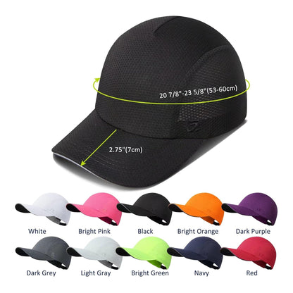 GADIEMKENSD Gorra para correr de mujer, gorra de rendimiento con malla - foto 6