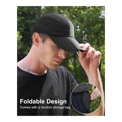 GADIEMKENSD Sombrero plegable para hombre de ala larga - foto 3