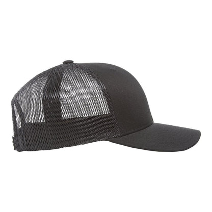Gorra camionera retro Yupoong YP Classics para hombre, negra, talla única - foto 3