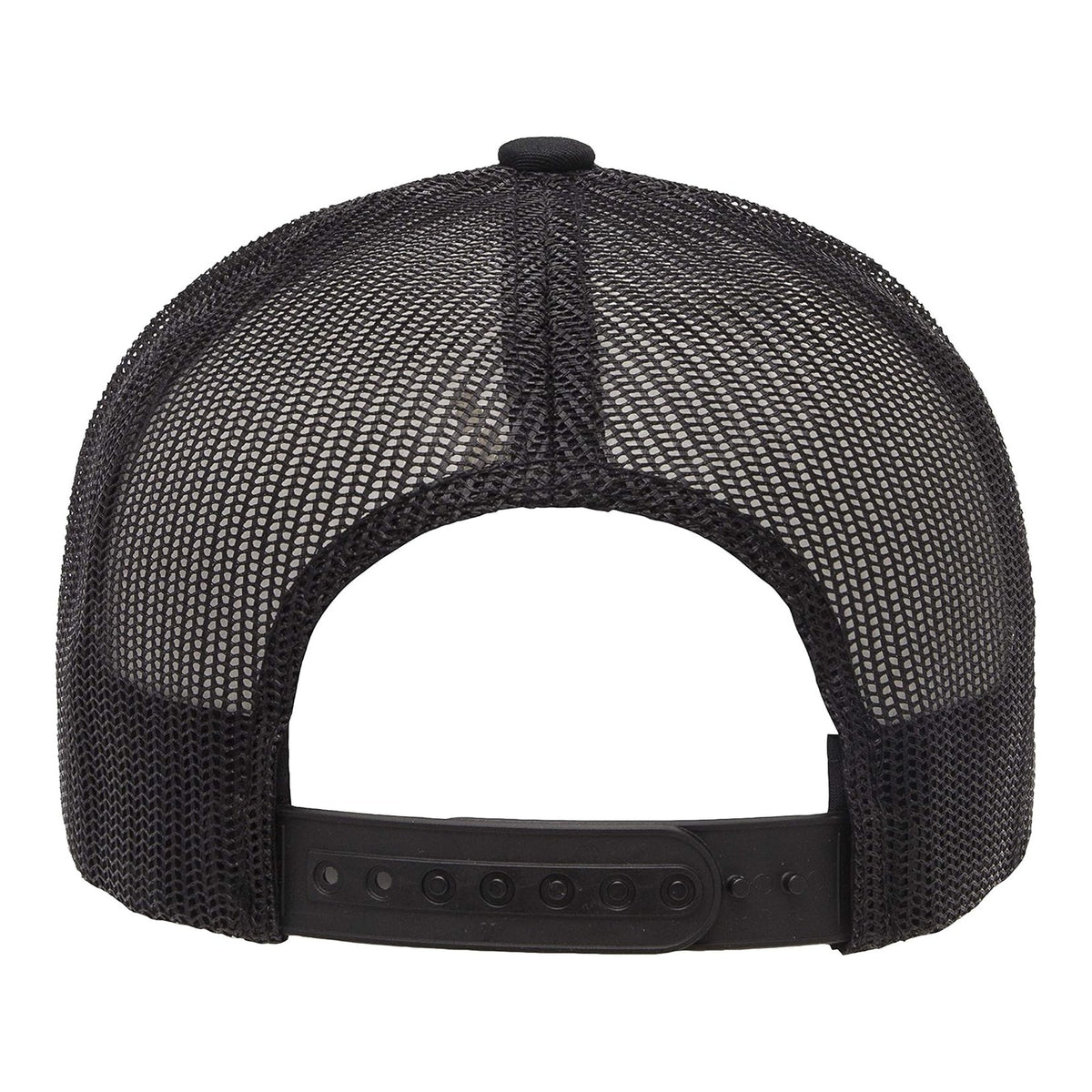 Gorra camionera retro Yupoong YP Classics para hombre, negra, talla única - foto 4