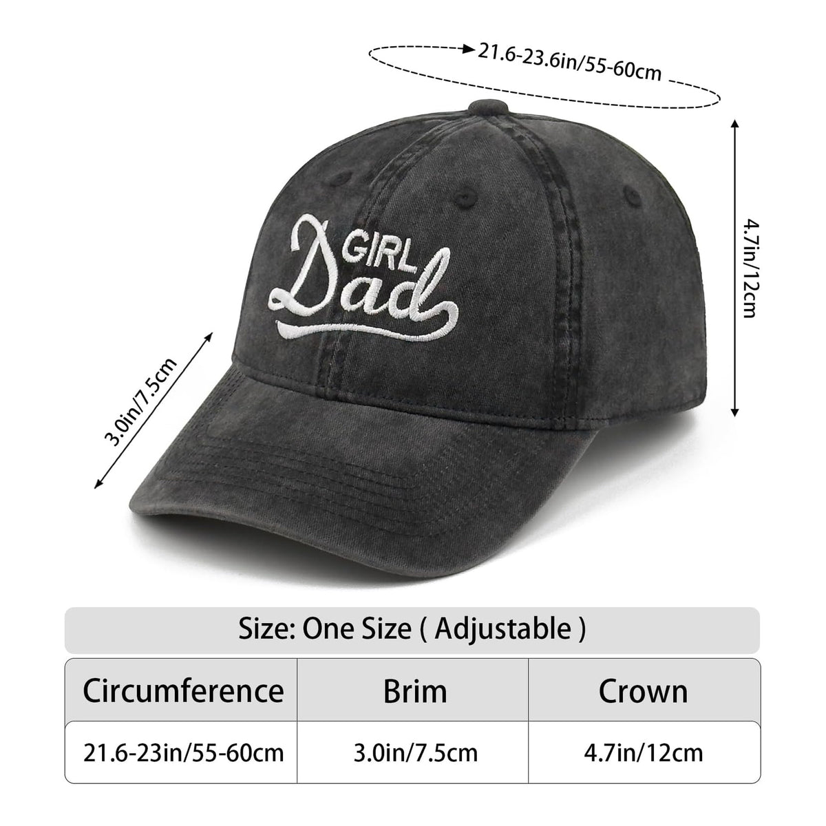 Gorra de béisbol bordada para mujeres y hombres - foto 3