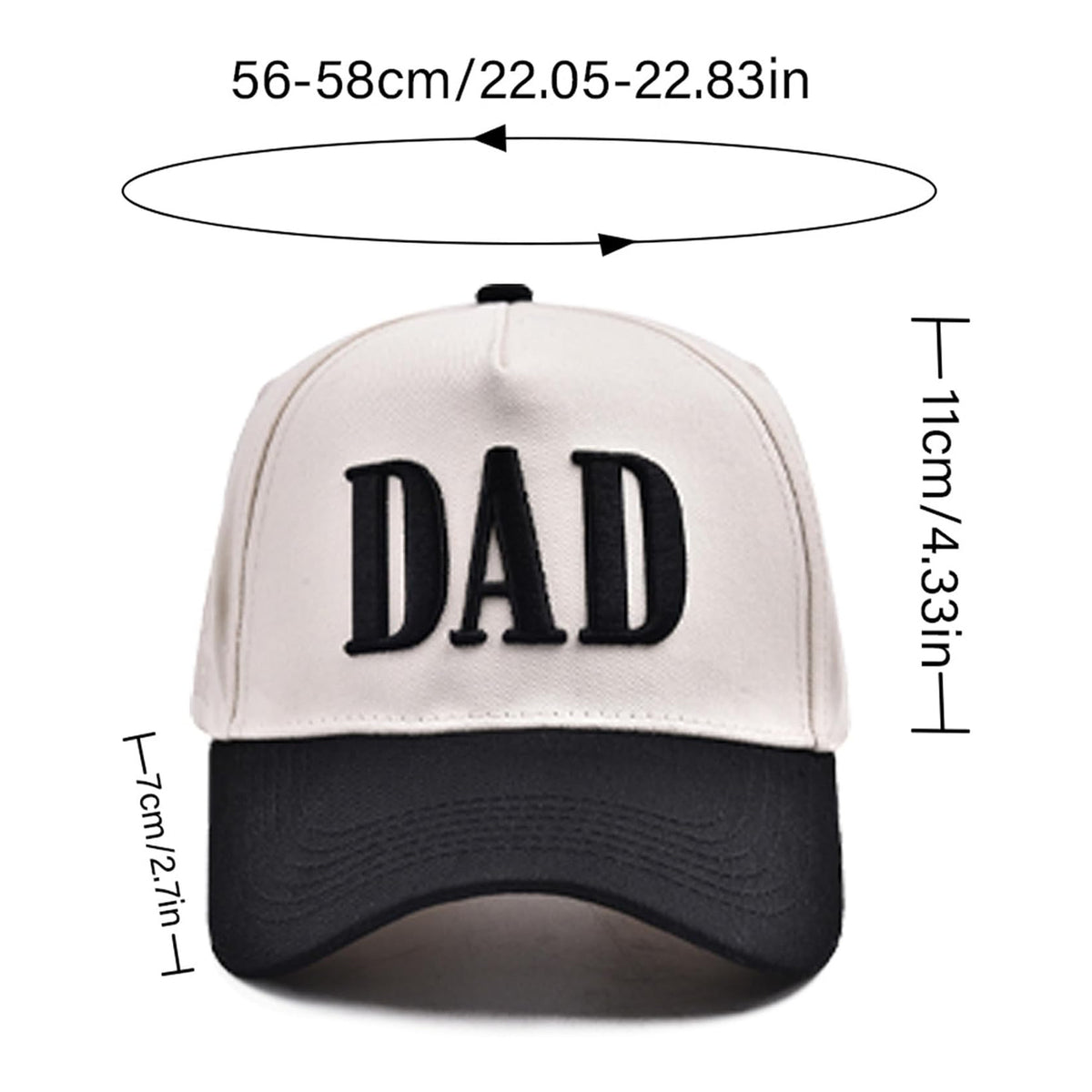 Gorras de béisbol bordadas de algodón ajustables para mamá y papá - foto 2