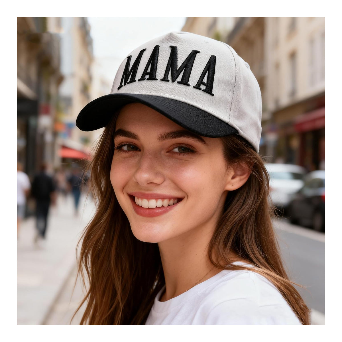 Gorras de béisbol bordadas de algodón ajustables para mamá y papá - foto 3