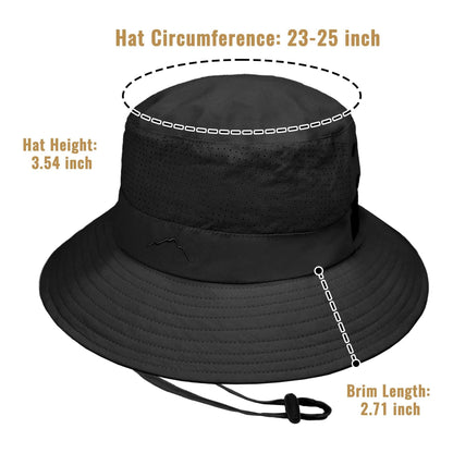 Sombrero de pescador de sol para hombres y mujeres, para pesca, playa - foto 5