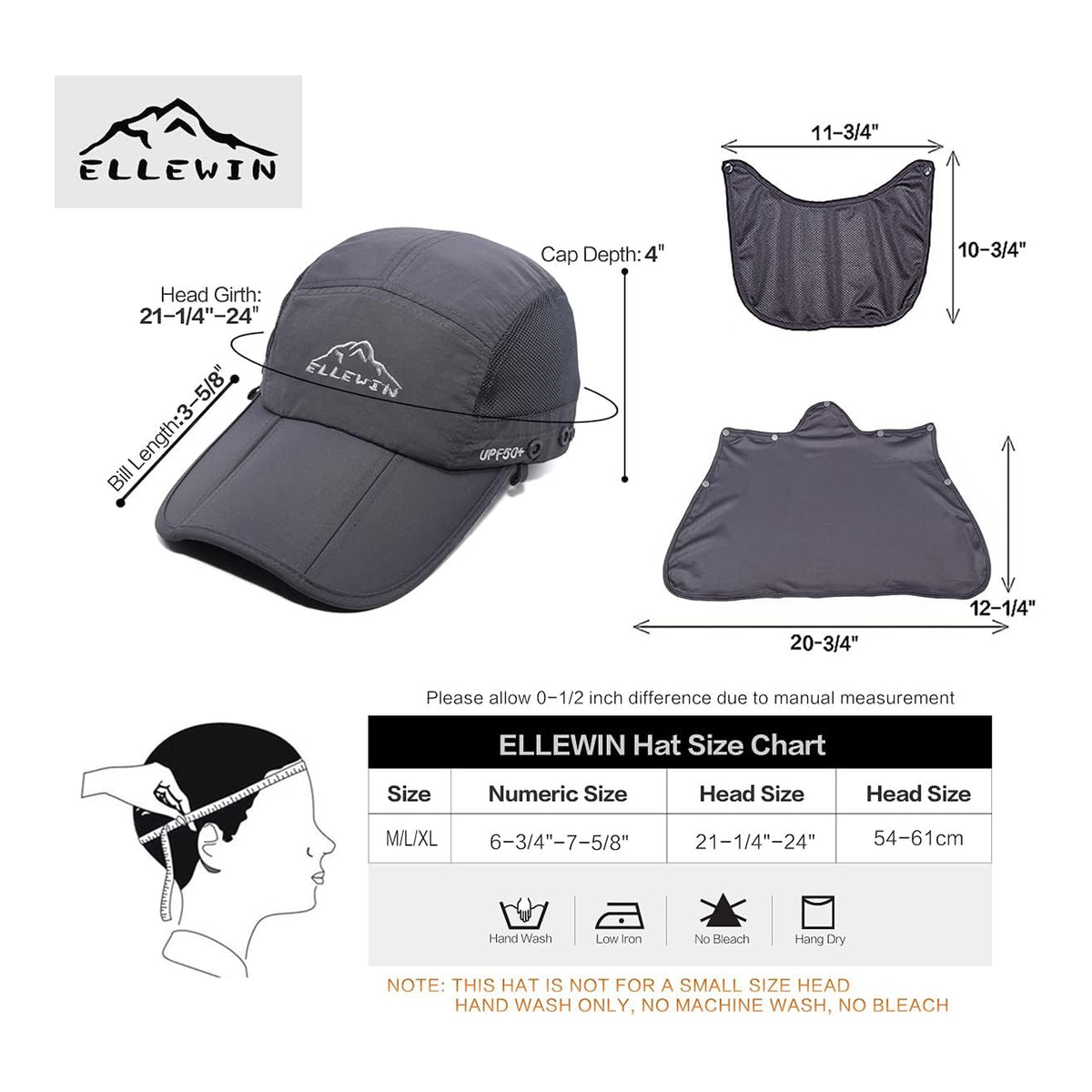 Sombrero de Sol al Aire Libre para hombres - foto 6