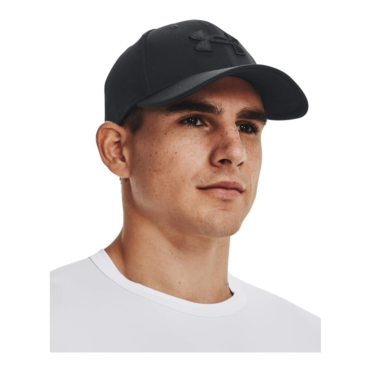 Under Armour Gorra para hombre Blitzing con tecnología Stretch Fit - foto 4