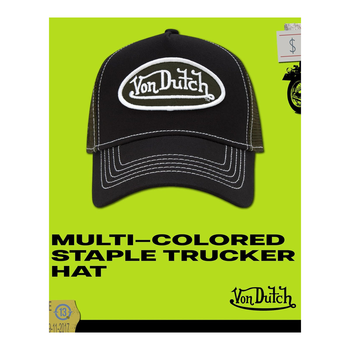 Von Dutch - Gorra de camionero unisex - foto 2