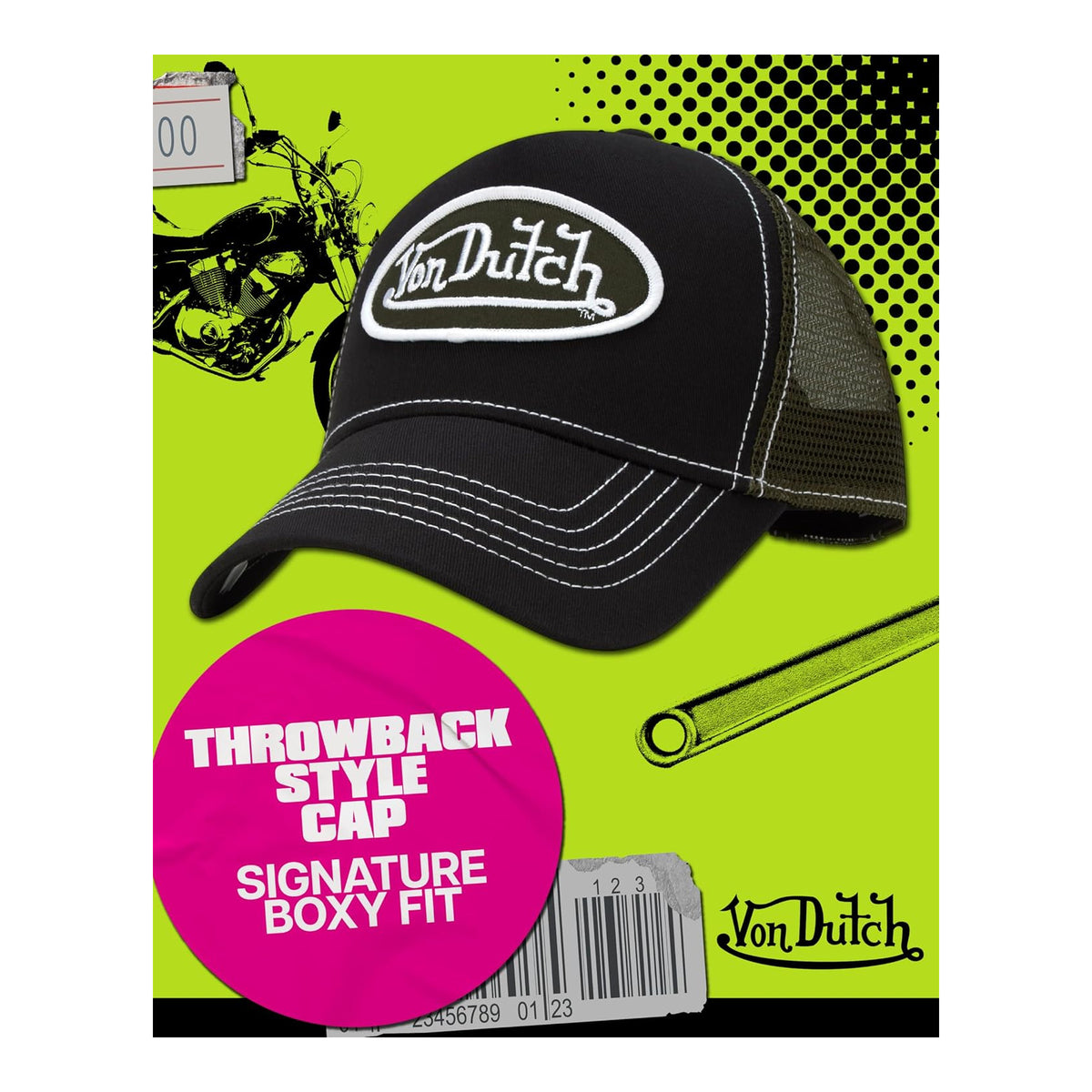 Von Dutch - Gorra de camionero unisex - foto 3