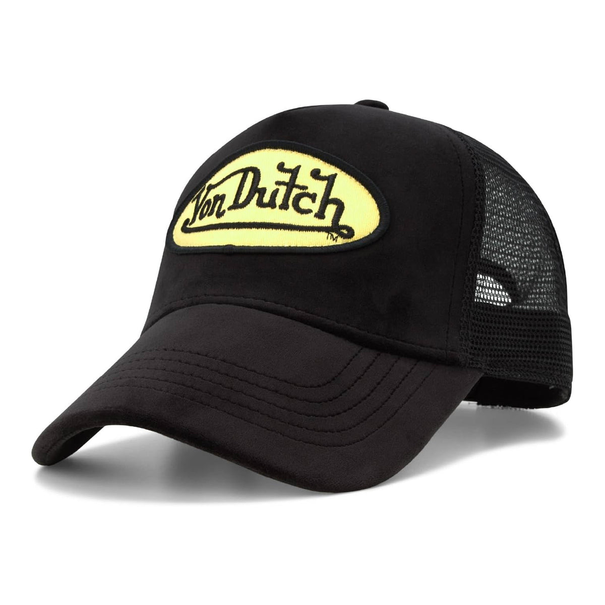 Von Dutch Gorra unisex de terciopelo para camionero, pico curvado - foto 1
